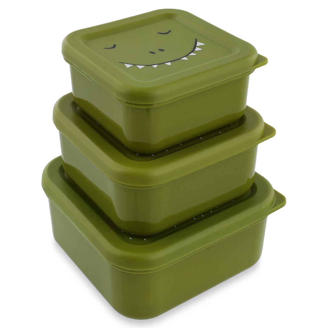 Snackbox - 3er-Set - Mr. Dino